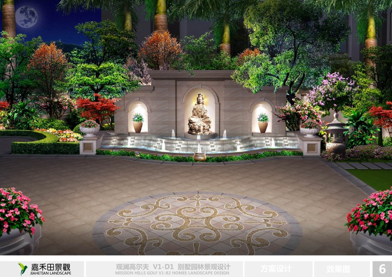 別墅花園設計怎能少得了燈的裝飾？